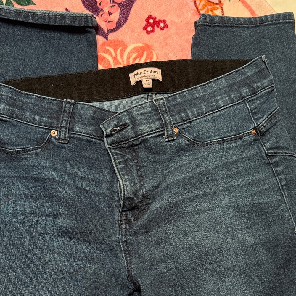 Juicy Couture Dark Wash Ankle Jeans
